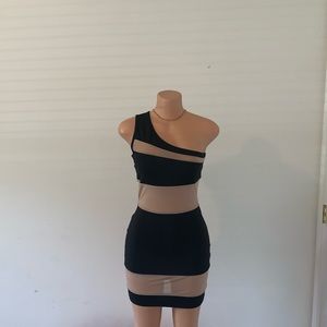 One shoulder Bodycon Dress